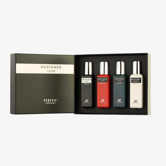 Designer Club Perfume Gift Set for Men | 4x20ml Eau de Parfum - 80 ml)